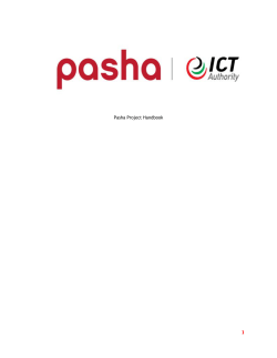 Pasha Project Handbook