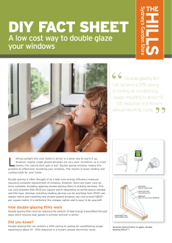 diy fact sheet - The Hills Shire Council