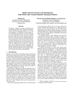 AAAI Proceedings Template - The University of Texas at Dallas