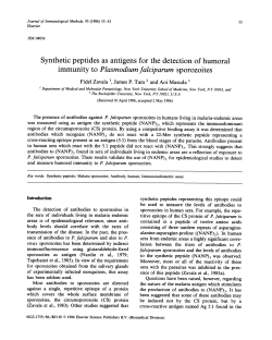immunity to Plasmodium falciparum sporozoites