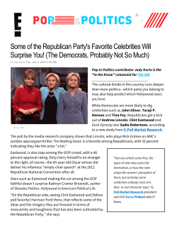 Some of the Republican Party`s Favorite Celebrities Will Surprise You!