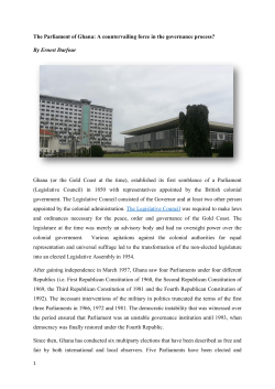 By Ernest Darfour Ghana