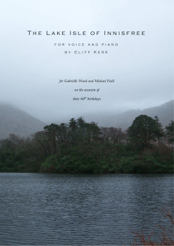 The Lake Isle of Innisfree