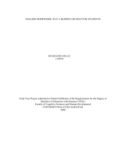 English Homework: Is it a Burden or Help to students