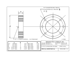 12 Inch x 8 pitch diagram - Burgess Well Company, Inc