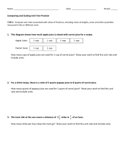Comparing and Scaling Unit Test Practice 1