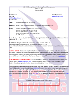 USAD Meet Information