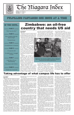 The Niagara Index - Niagara University