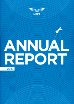 2016 Annual Report - National Gay Pilots Association