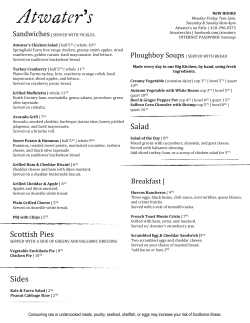 Sides Salad Scottish Pies