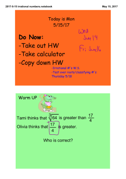 2017-5-15 irrational numbers.notebook