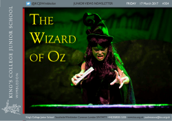 The Wizard of oz - King`s College School