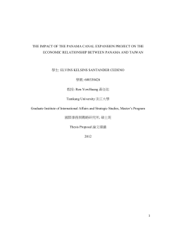 the impact of the panama canal expansion project on the