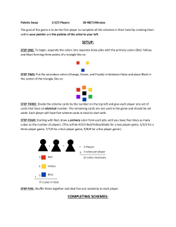setup: completing schemes