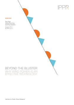 Beyond the bluster: Why wind power is an effective technology