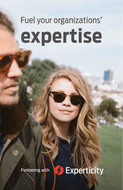 expertise - Experticity