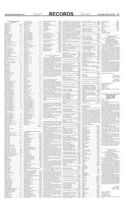 Legals - The Grundy Register