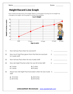 Height Record Line Graph
