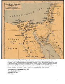 Urban Origins and Preindustrial Cities Urban Studies 200, Cities