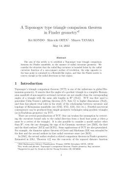 A Toponogov type triangle comparison theorem in Finsler geometry