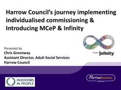 Presentation - Project Infinity