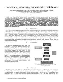 Downscaling wave energy resources to coastal areas
