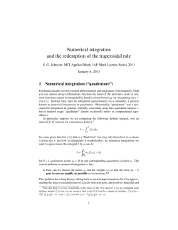Numerical integration and the redemption of the trapezoidal rule