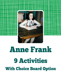 Anne Frank - TeacherTube Classrooms