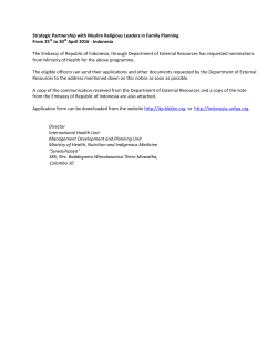 Strategic Partnership with Muslim Religious Leaders in Family