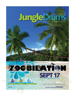 Fall 2015 issue - Montgomery Zoo