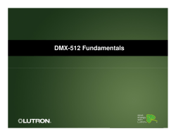 DMX-512 Fundamentals