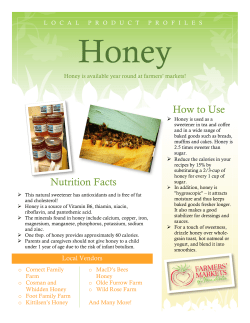 Honey - Farmers` Markets of Nova Scotia