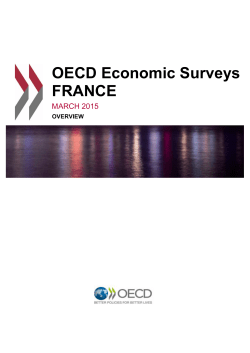 OECD Economic Surveys FRANCE