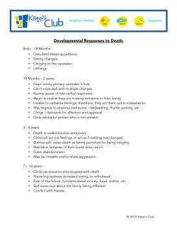 Developmental Responses to Death