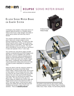 eclipse servo motor brake