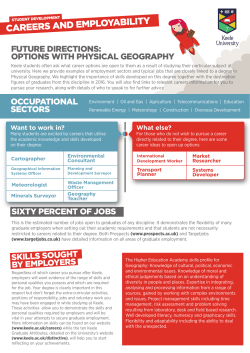 SKILLS SOUGHT BY EMPLOYERS SIXTY PERCENT OF JOBS