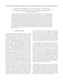 Properties of hydrogen, helium, and silicon