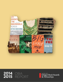 annual report - Literary Arts