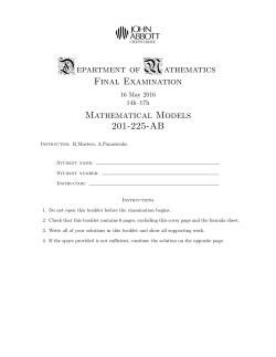 May 2016 - John Abbott Home Page