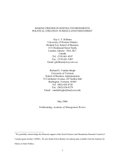 making friends in hostile environments: non