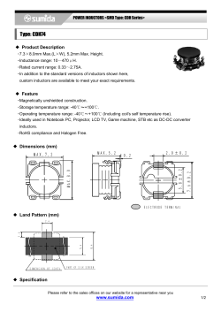 CDH74NP-220LB - Sumida America Components Inc