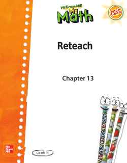 CH 13 Reteach