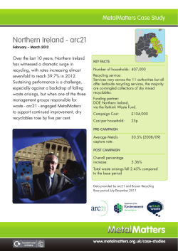 Northern Ireland - arc21