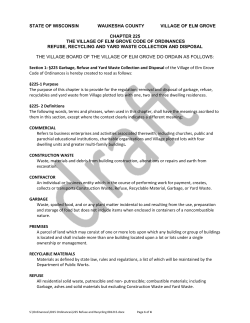 225 Refuse and Recycling 081215