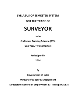 Surveyor - Directorate General of Training