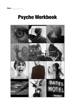 Psycho Workbook