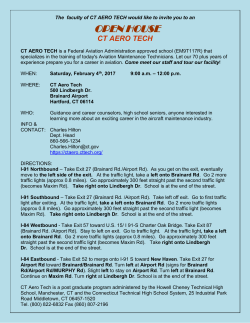 Open House - Howell Cheney Technical High School