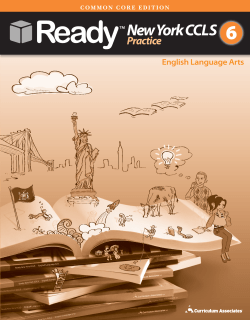 Ready New York CCLS Practice Student Book 6