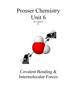 Prosser Chemistry Unit 6