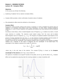 Compton Effect